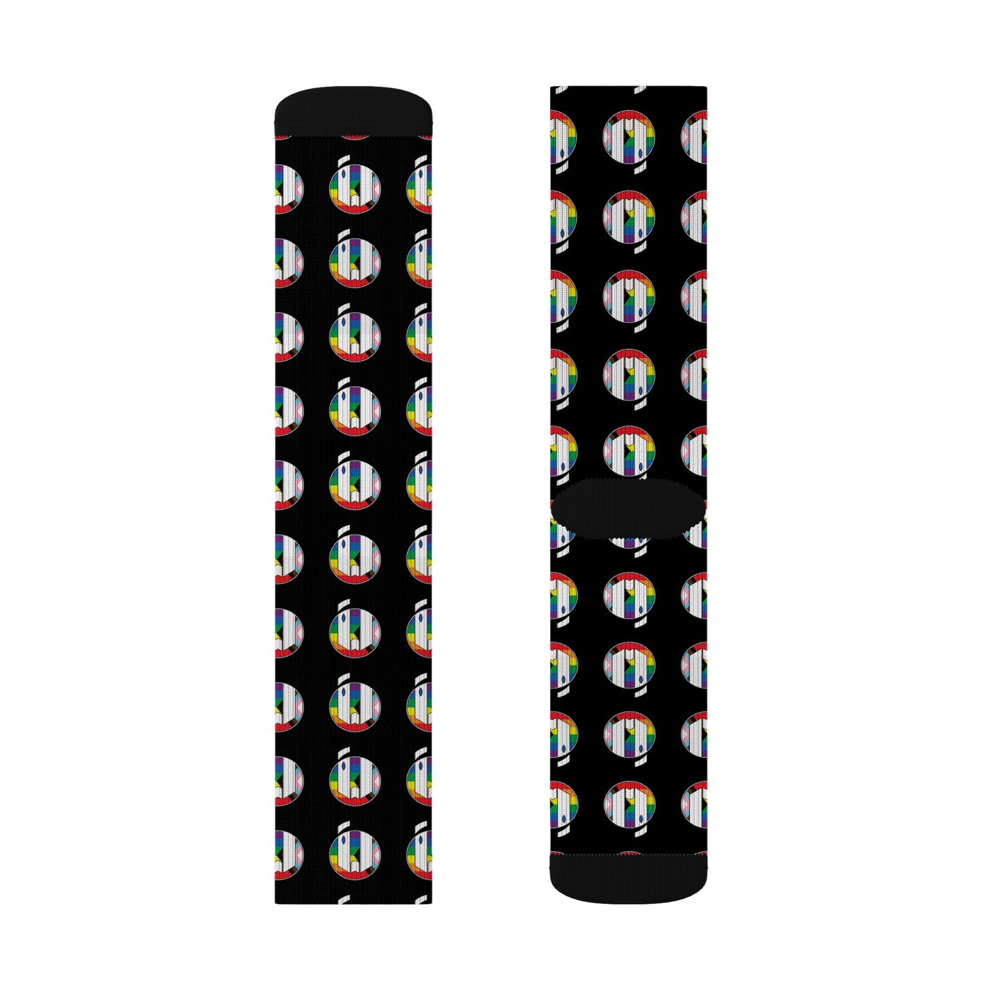 UUMA Rainbow Logo Socks