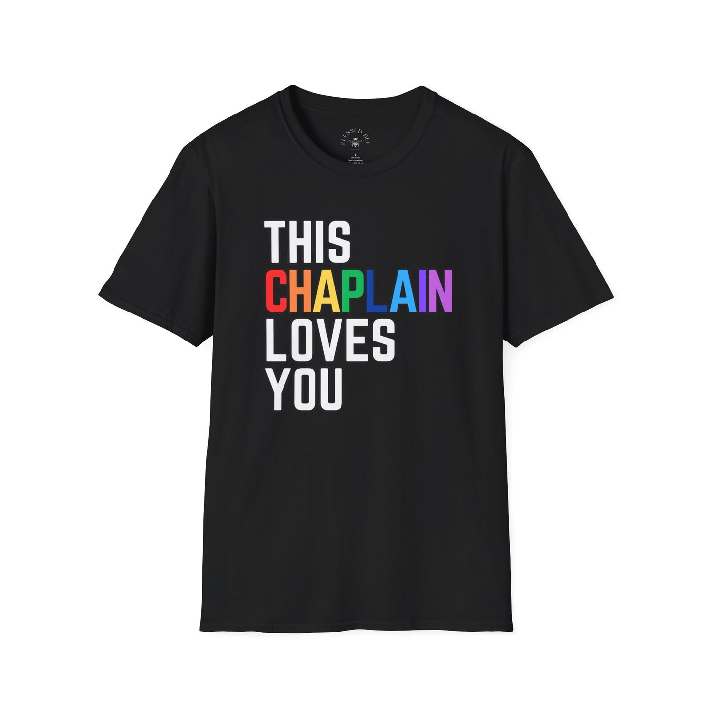 This Chaplain Loves You Rainbow Pride Shirt