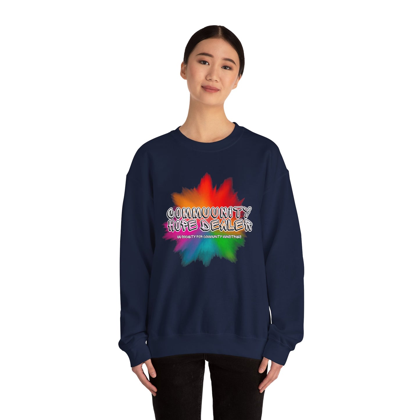 UUSCM x Blessed Bee Community Hope Dealer Sweatshirt - Profits Benefit UUSCM & the Blessed Bee Mutual Aid Fund