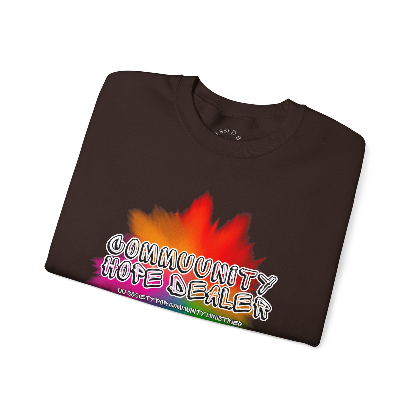 UUSCM x Blessed Bee Community Hope Dealer Sweatshirt - Profits Benefit UUSCM & the Blessed Bee Mutual Aid Fund