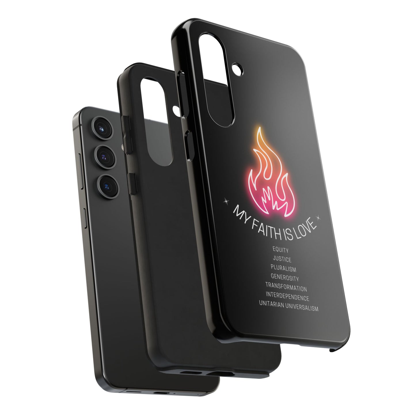 My Faith is Love UU Chalice Phone Case