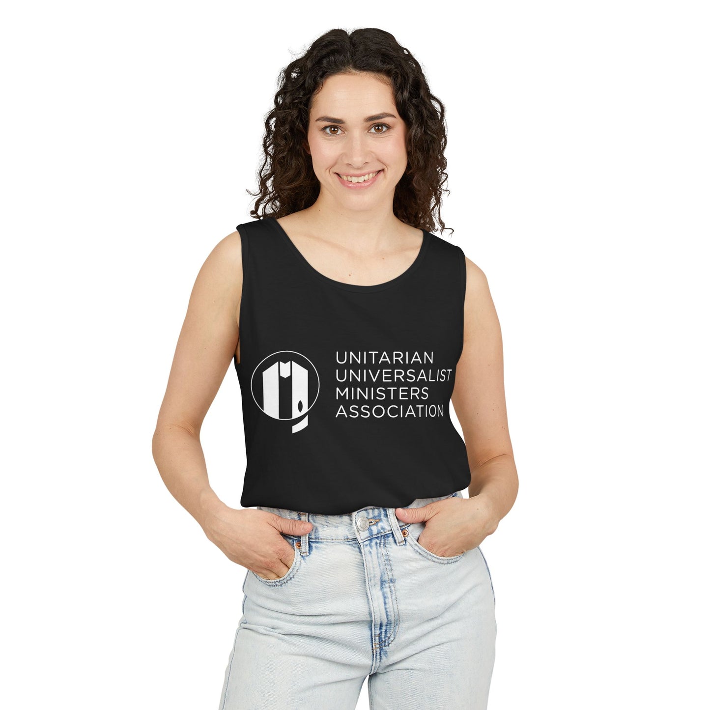 UUMA Logo Unisex Garment-Dyed Tank Top