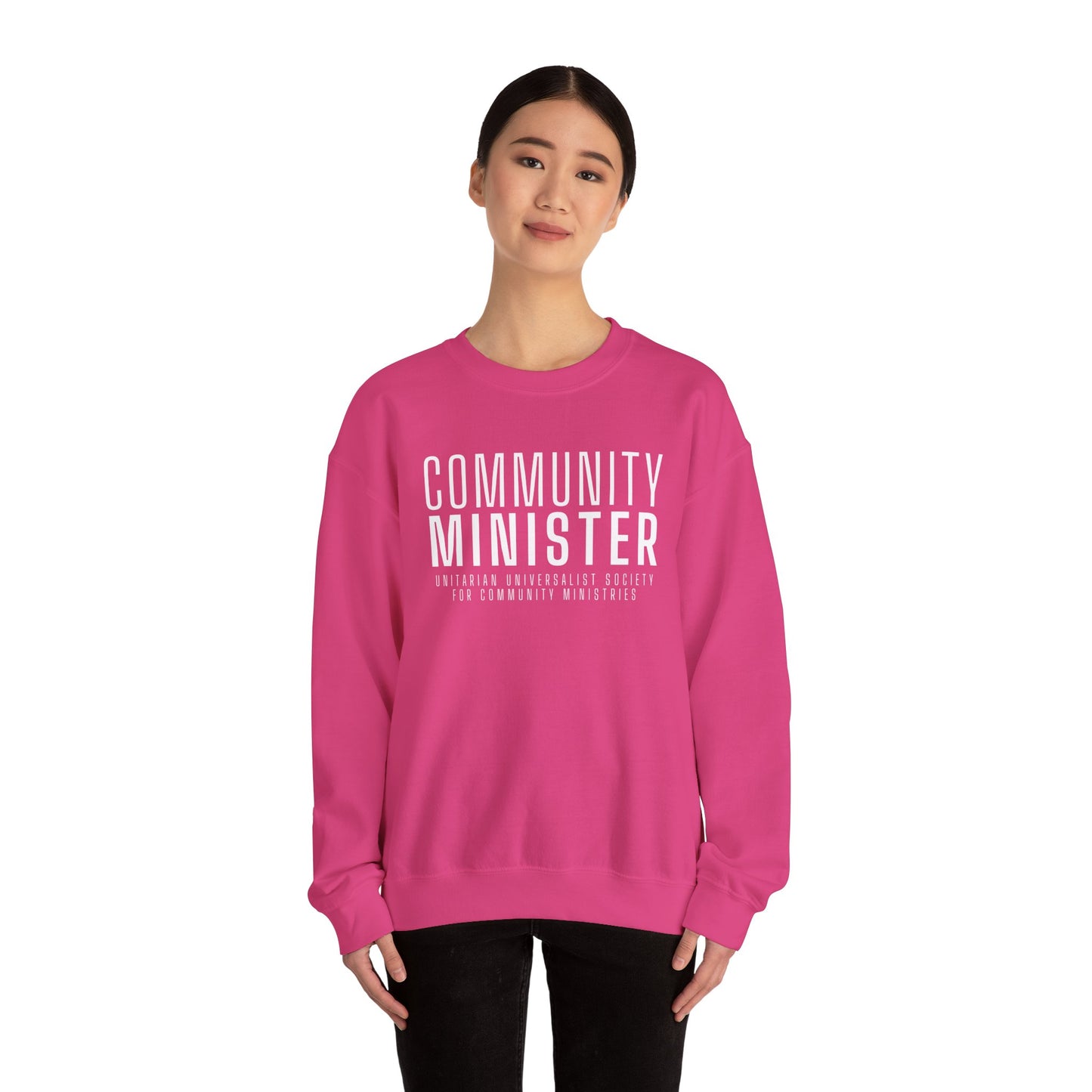 UUSCM x Blessed Bee Community Minister Sweatshirt - Profits Benefit UUSCM & the Blessed Bee Mutual Aid Fund