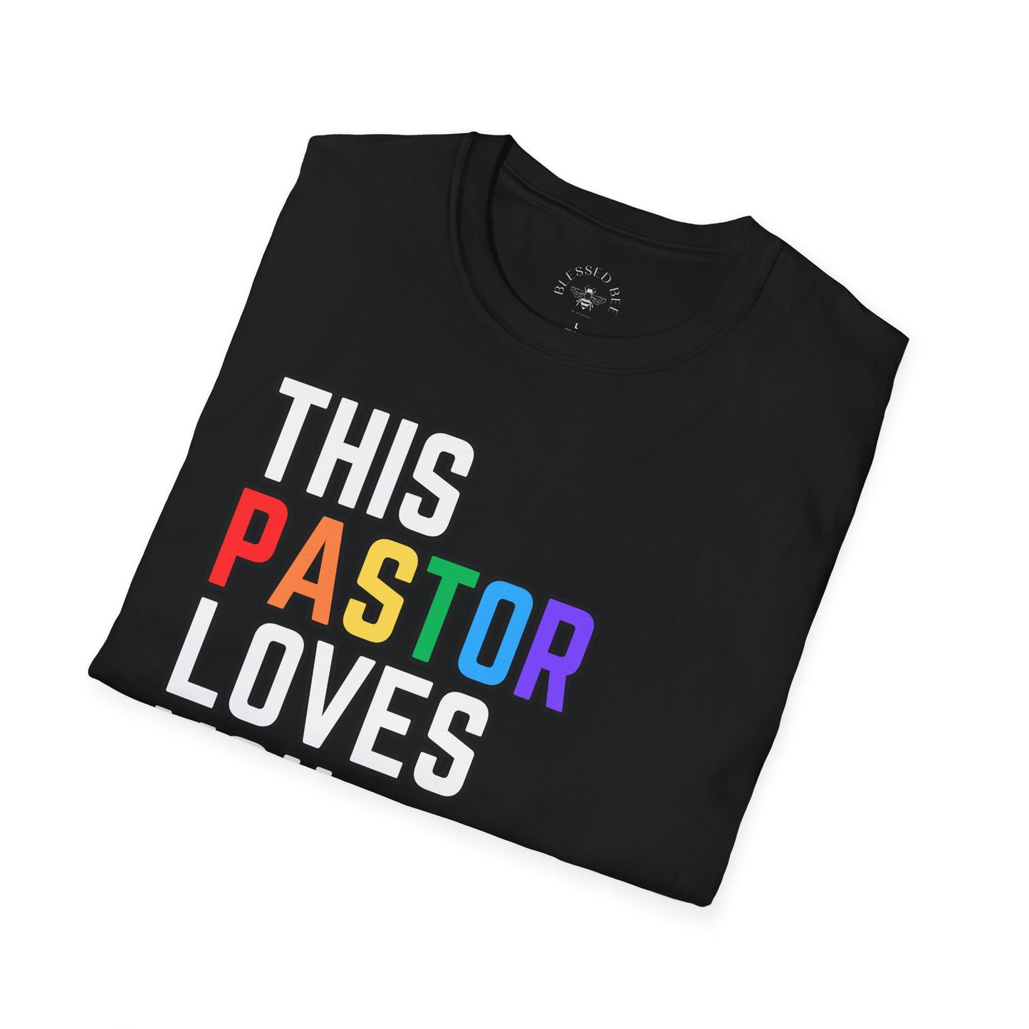 This Pastor Loves You Rainbow Pride Shirt