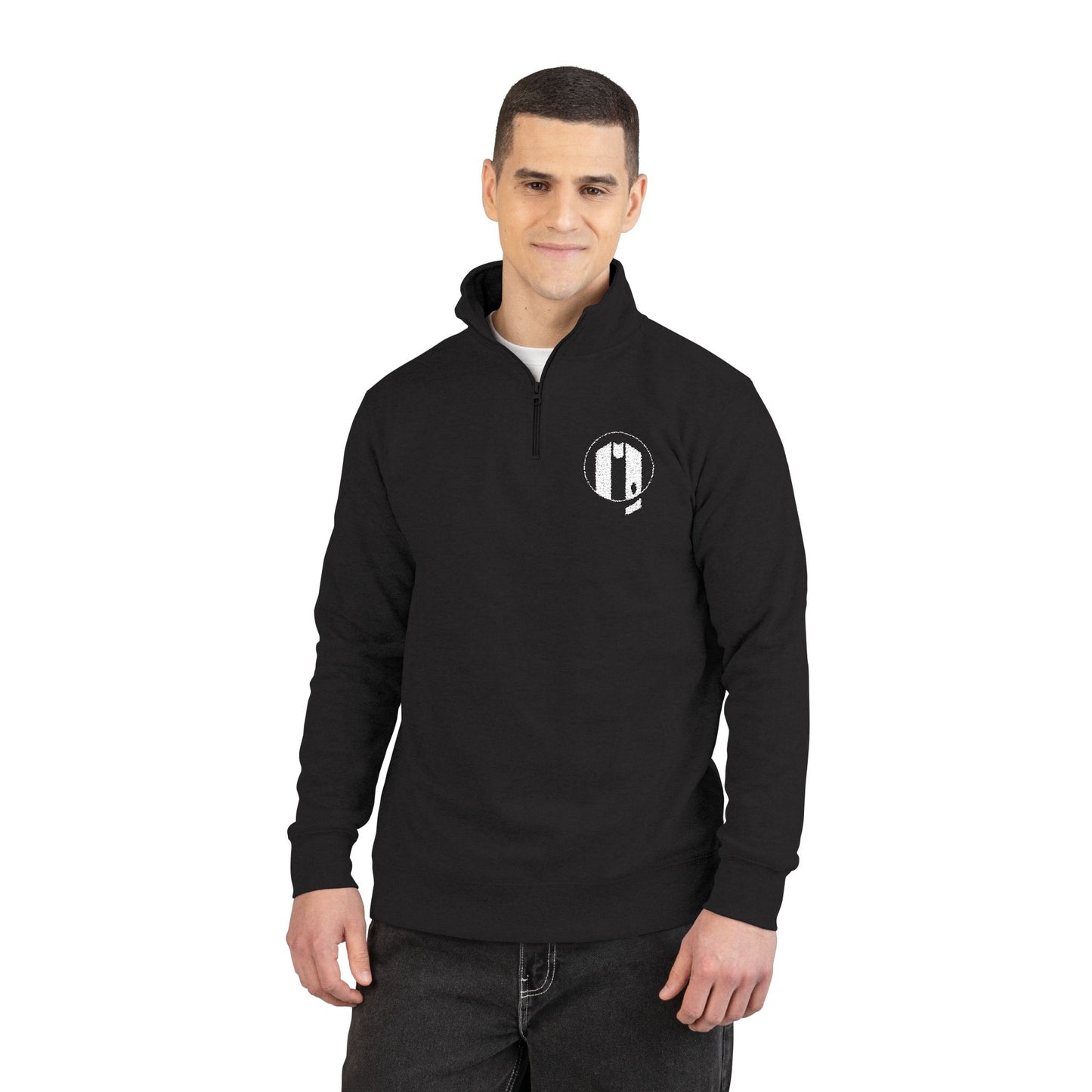 UUMA Logo Unisex Fleece Pullover (Embroidery, Front and Back)