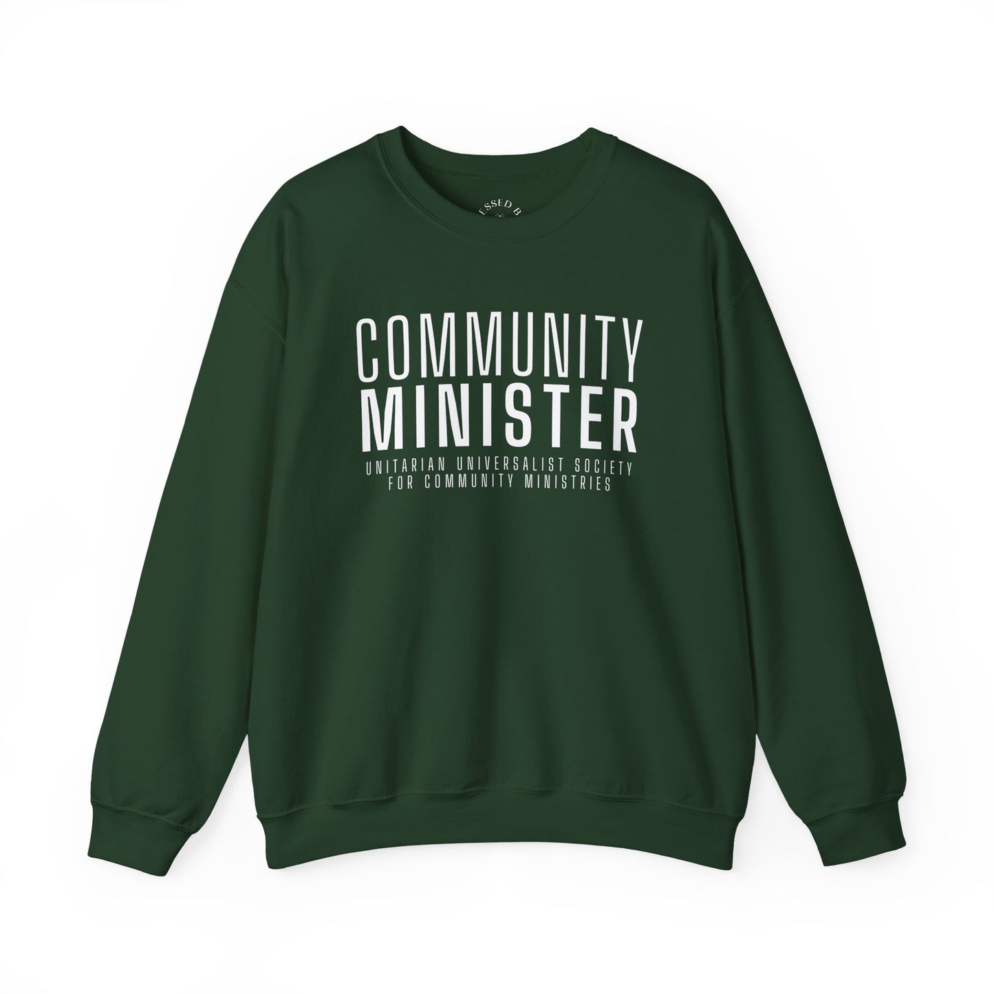 UUSCM x Blessed Bee Community Minister Sweatshirt - Profits Benefit UUSCM & the Blessed Bee Mutual Aid Fund