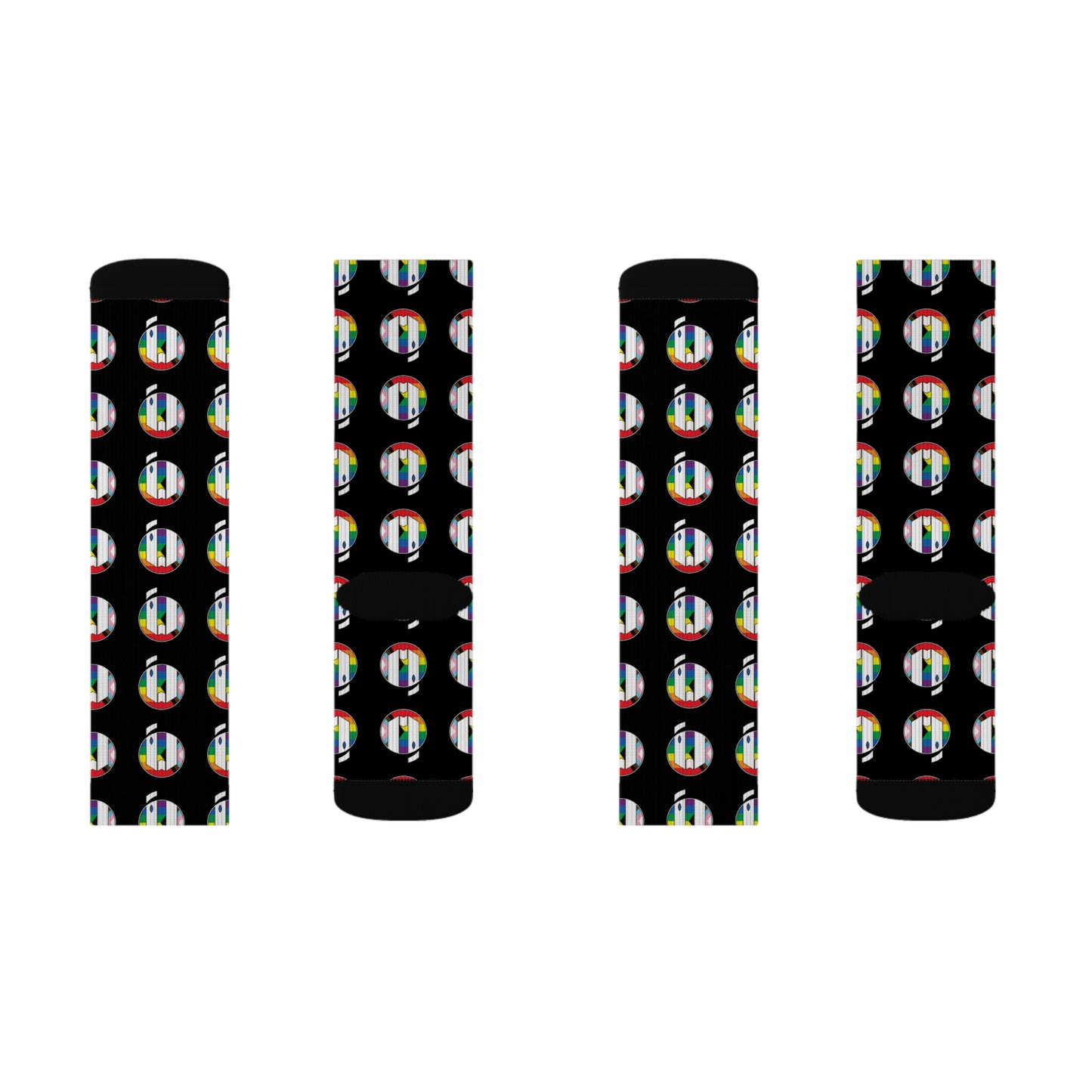 UUMA Rainbow Logo Socks