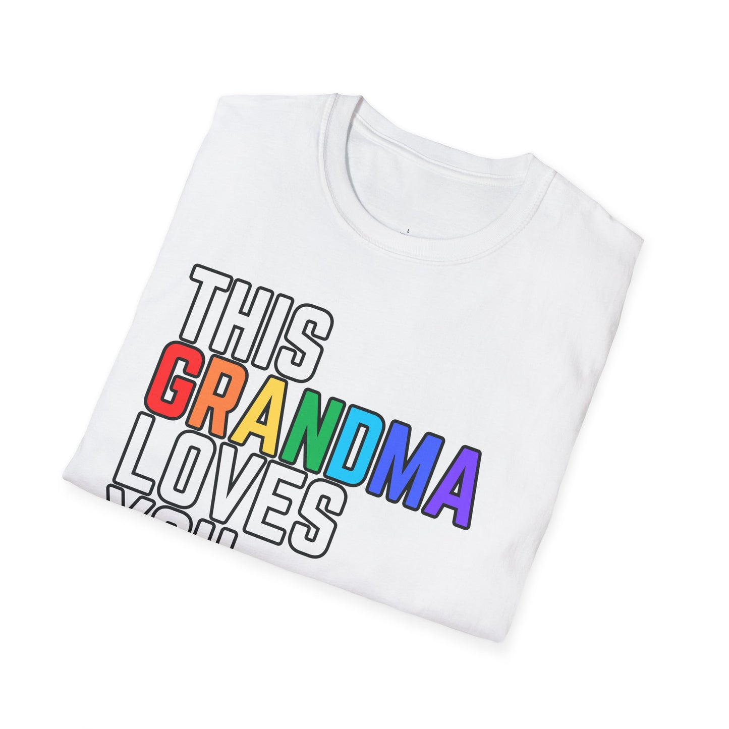 This Grandma Loves You Rainbow Pride Shirt