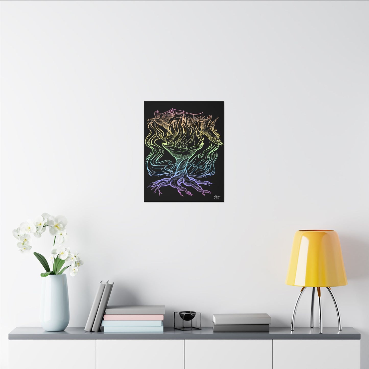 “Spirit of Life” by Shannon Leo Arts - Commissioned for UUMA Ministry Days 2025 - Canvas Print