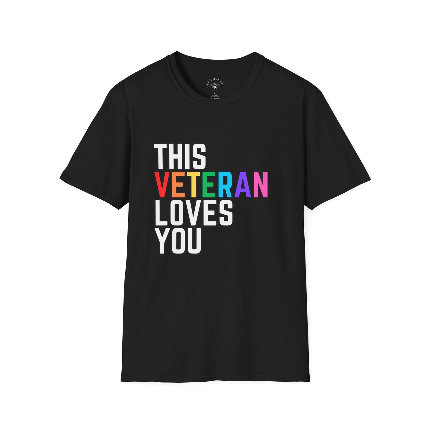 This Veteran Loves You Rainbow Pride Shirt