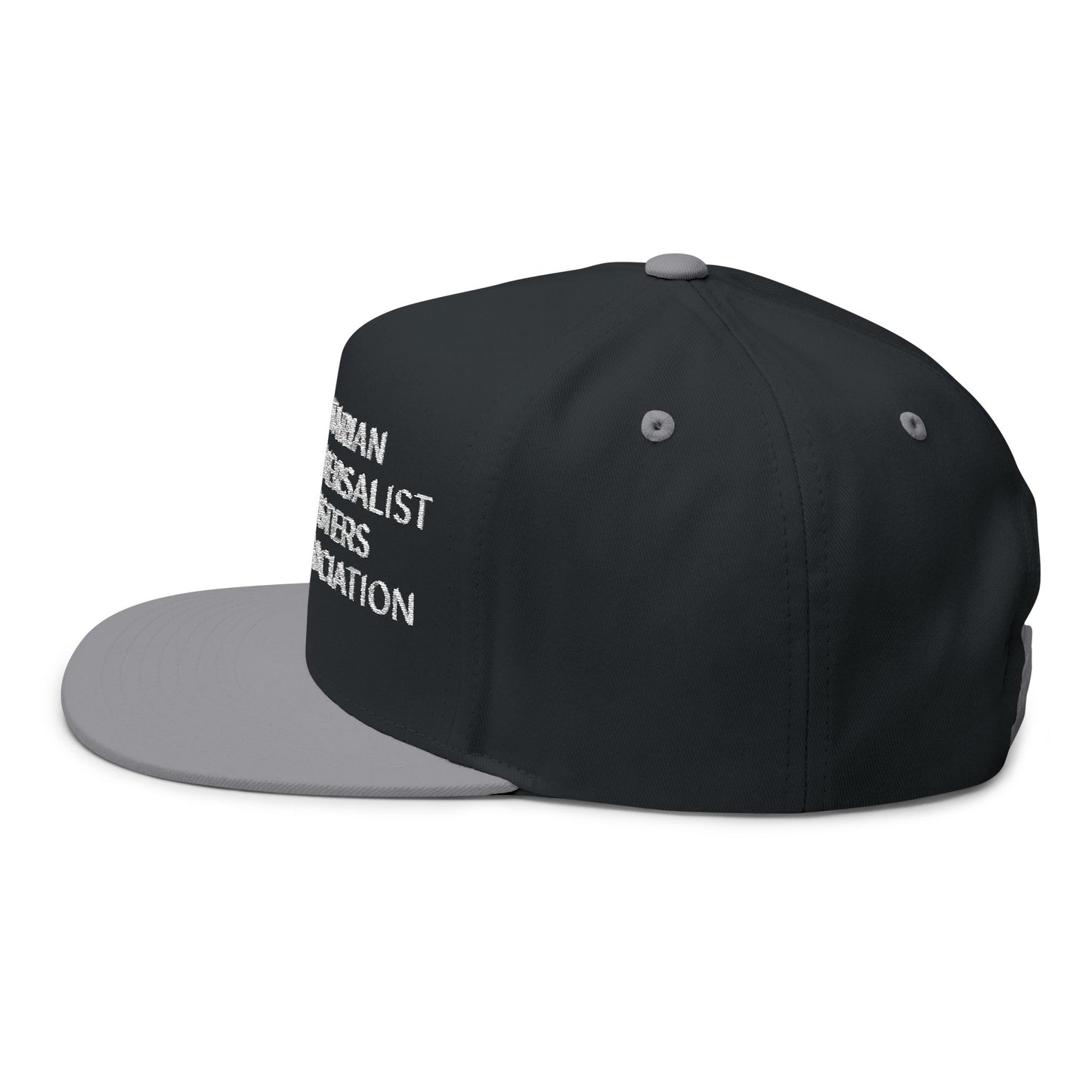 UUMA Logo Flat Bill Cap (Embroidery)