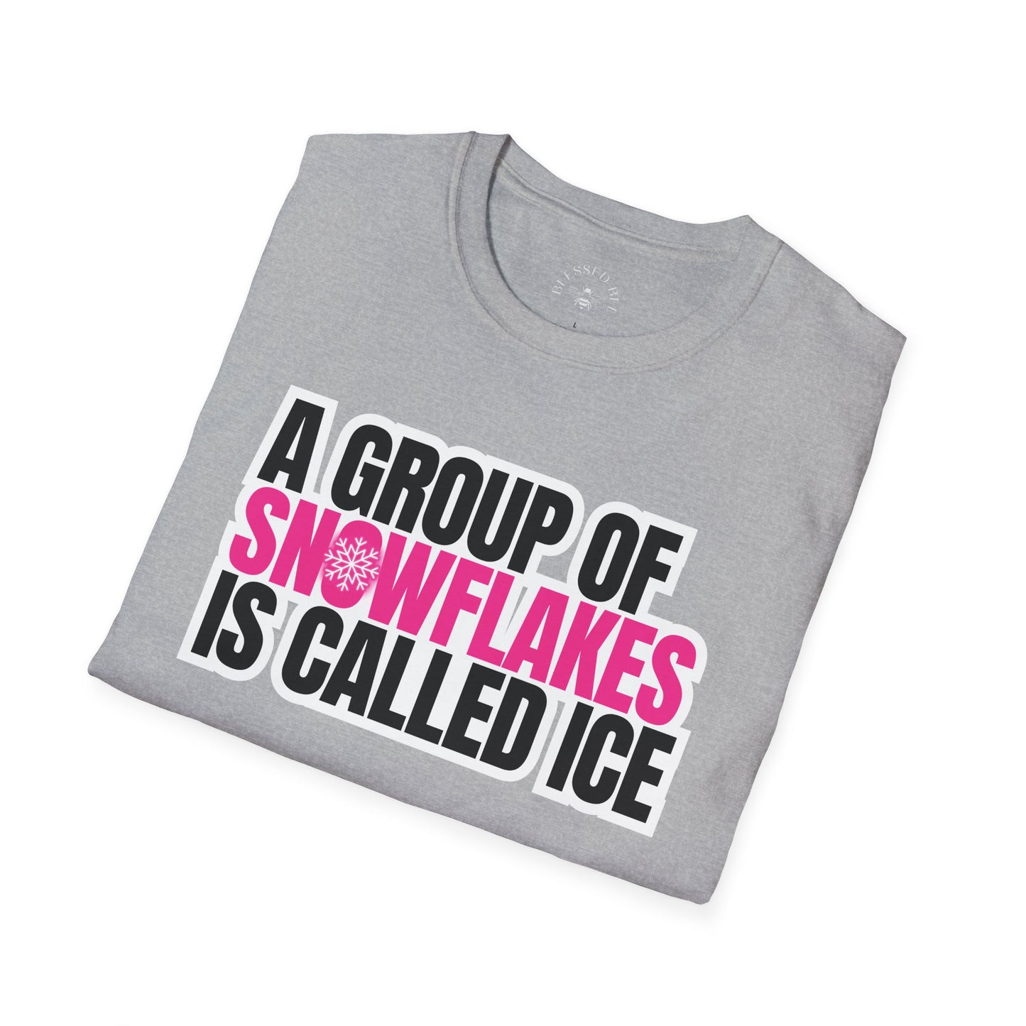 A Group of Snowflakes is Called ICE T-Shirt