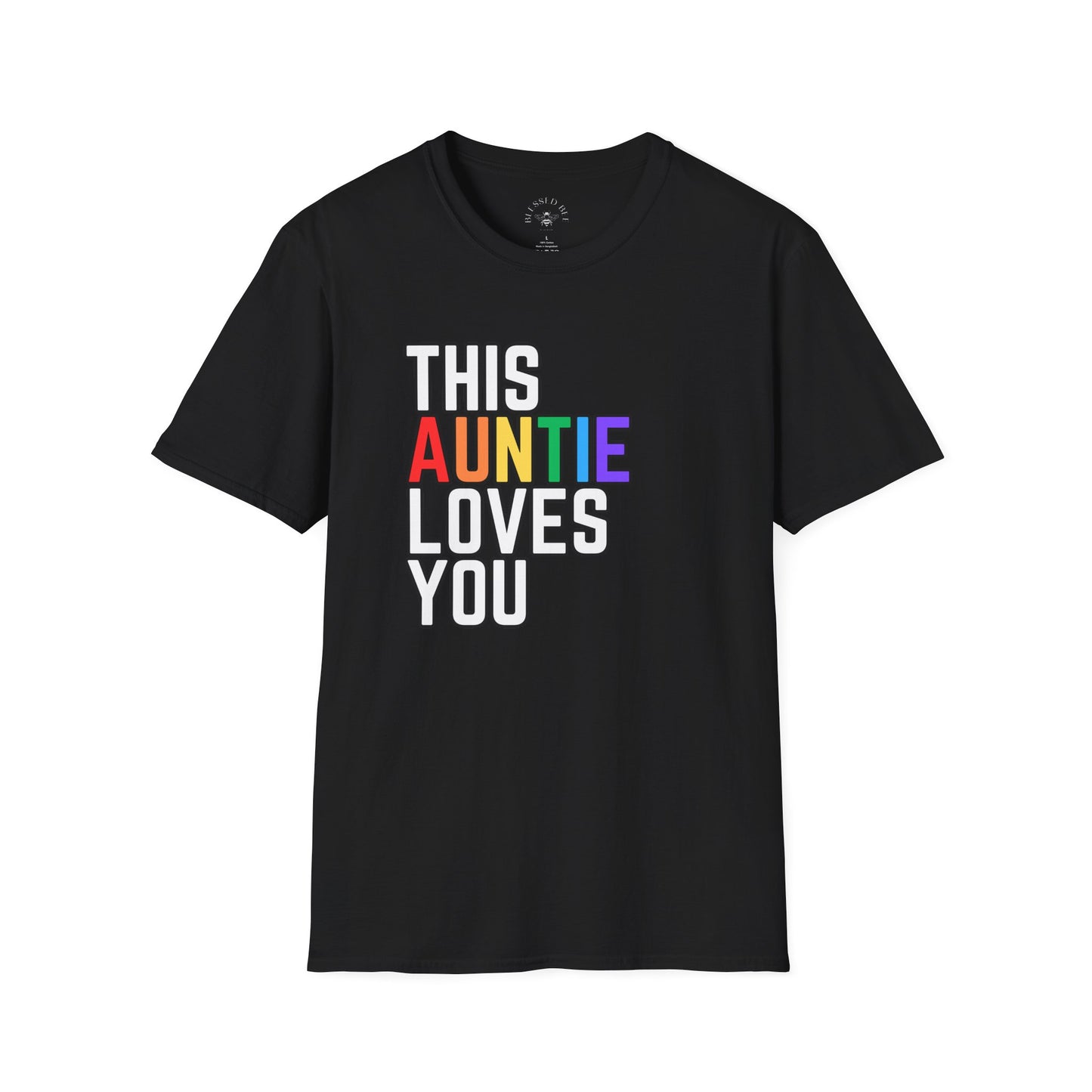 This Auntie Loves You Rainbow Pride Shirt