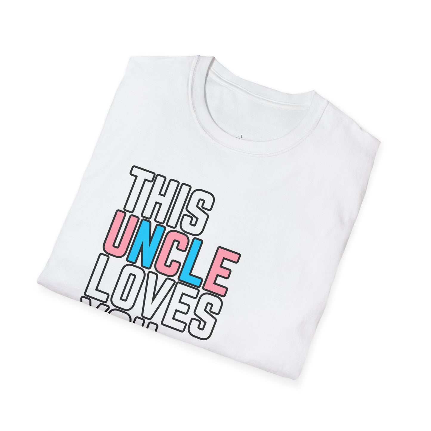 This Uncle Loves You Trans Pride Shirt