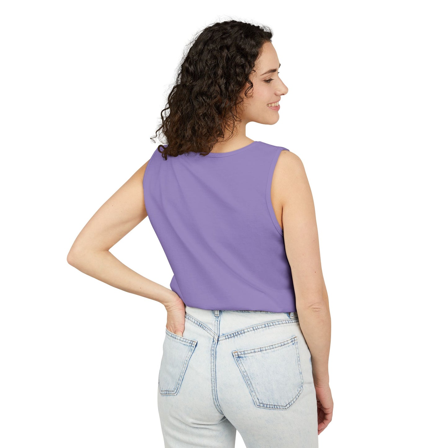 UUMA Rainbow Logo Unisex Garment-Dyed Tank Top