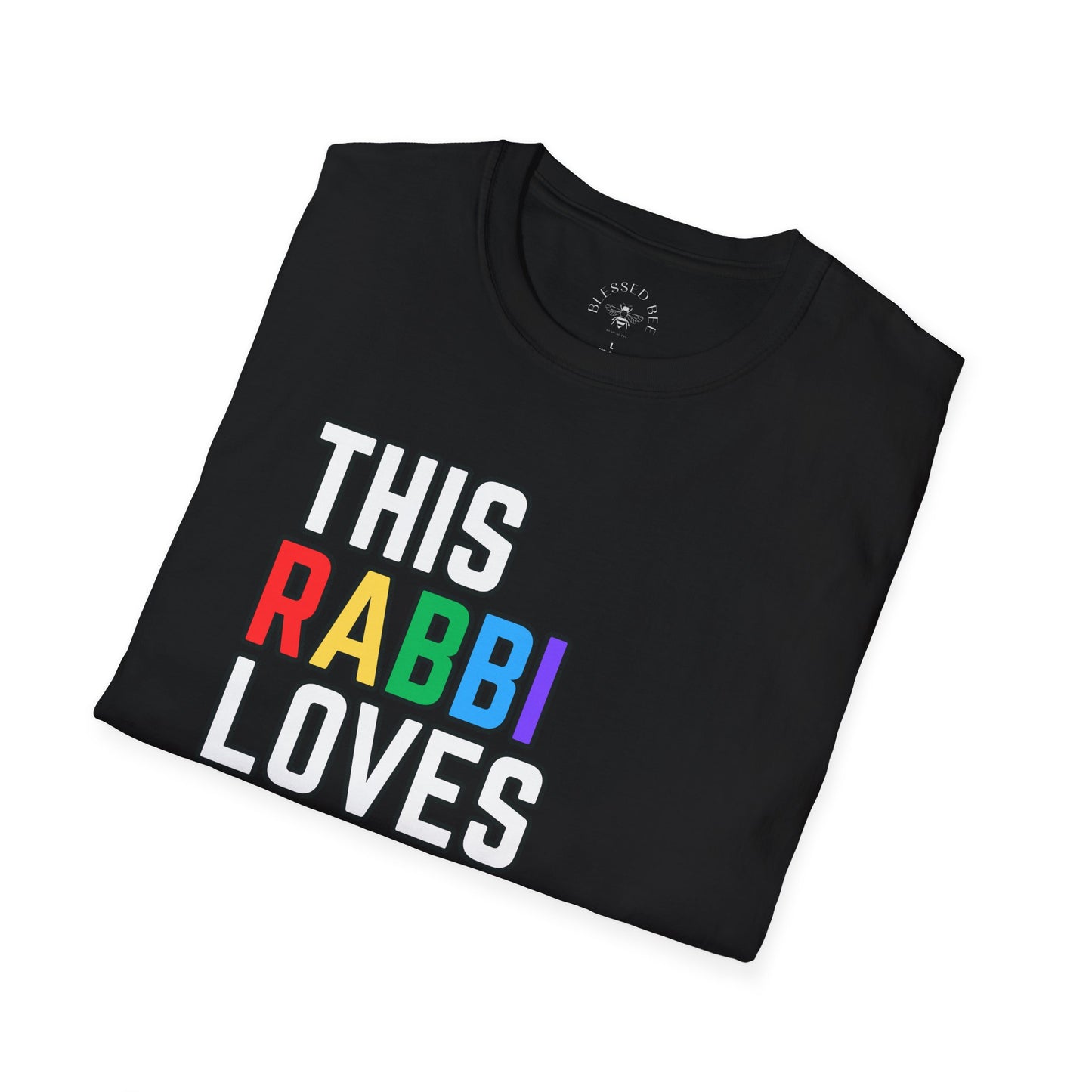 This Rabbi Loves You Rainbow Pride Shirt
