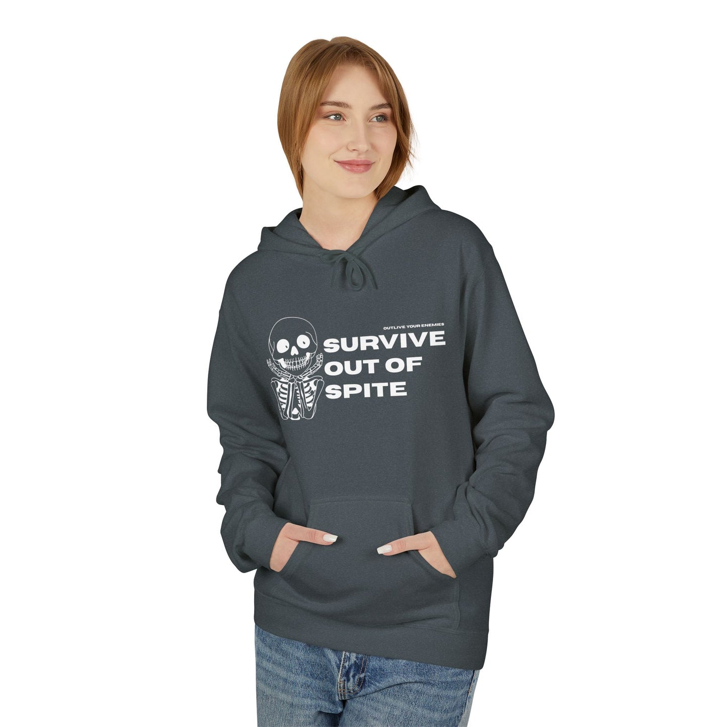 Survive Out of Spite - Unisex Midweight Softstyle Fleece Hoodie