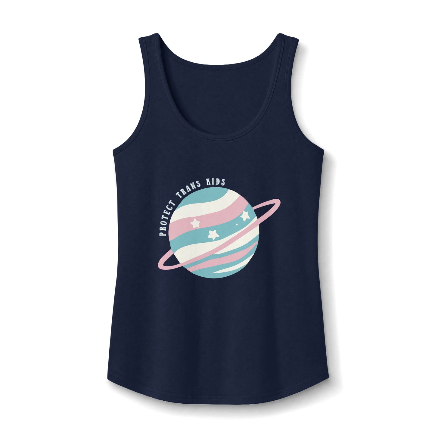 Protect Trans Kids Planet Tank Top