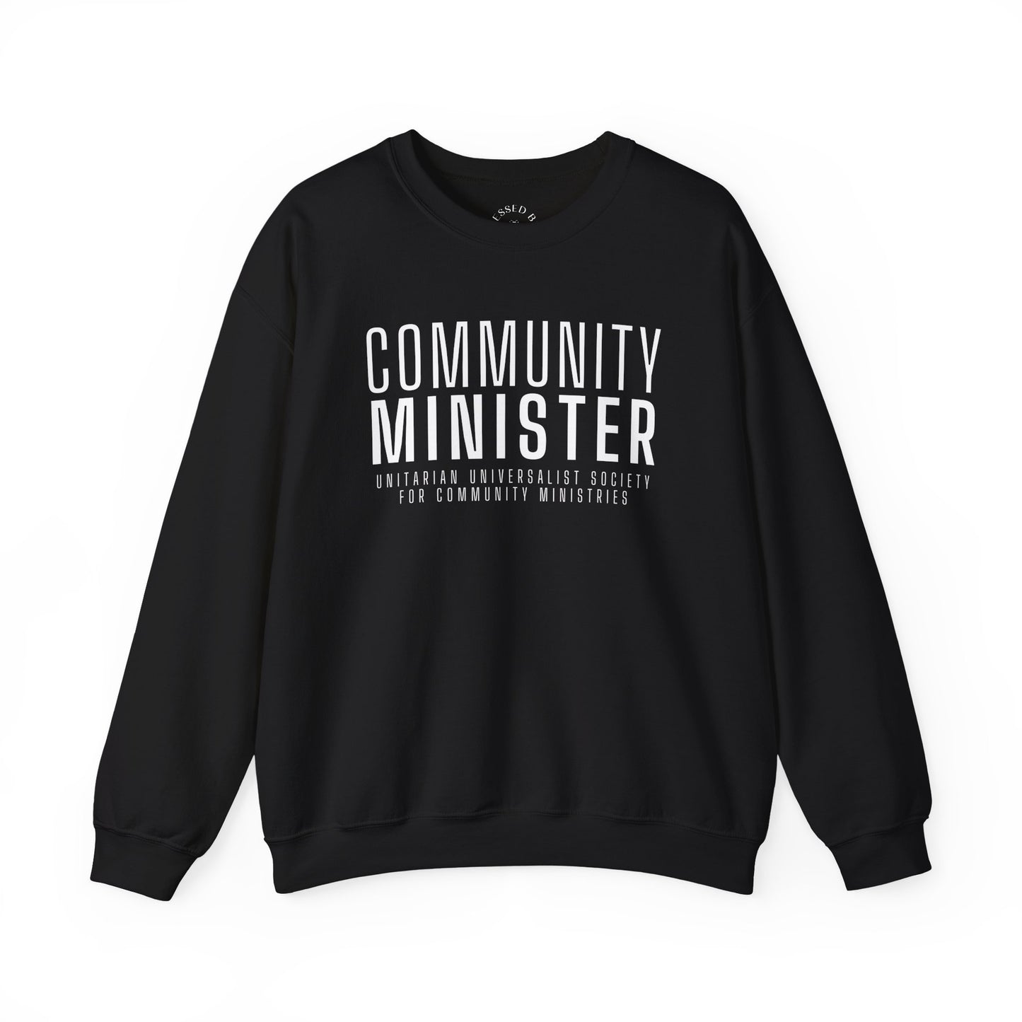 UUSCM x Blessed Bee Community Minister Sweatshirt - Profits Benefit UUSCM & the Blessed Bee Mutual Aid Fund