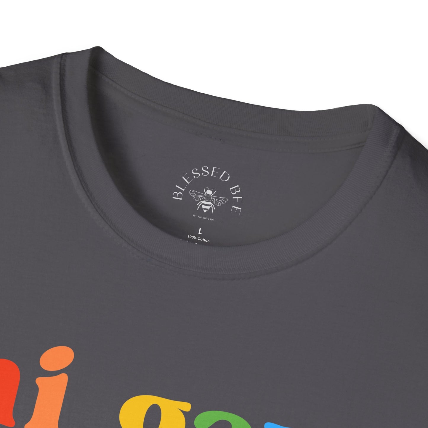 Hi Gay, I'm Mom - T-Shirt - Adult (Front & Back)