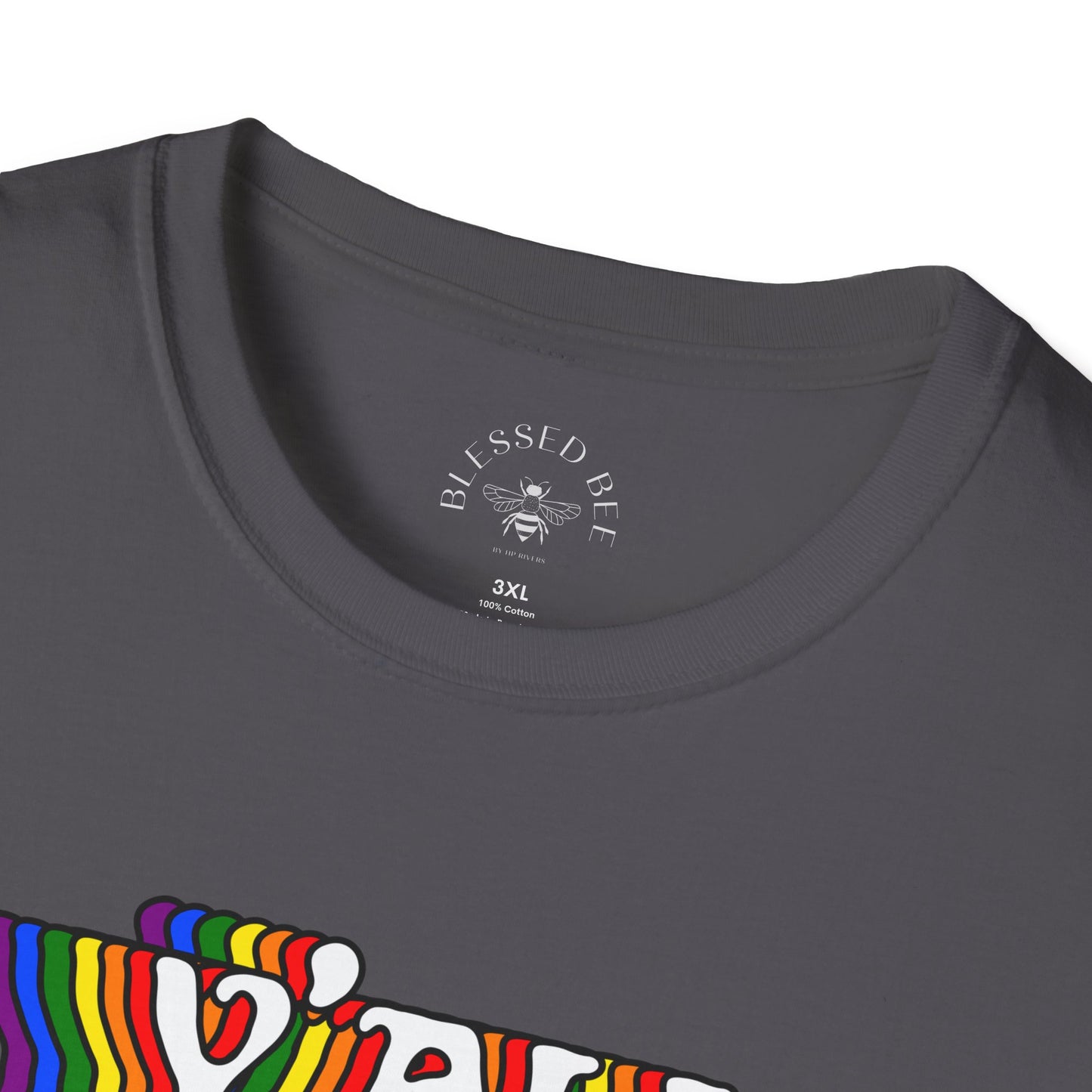 Rainbow Y'all Means All Pride T-Shirt - Adult (Front Only)