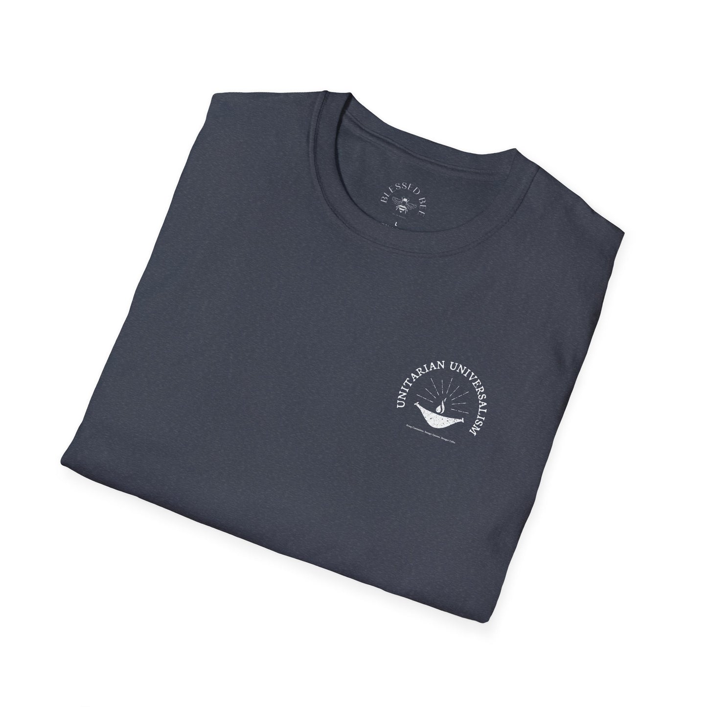 "Strong Communities. Stronger Opinions. Strongest Coffee." UUHS T-Shirt (Front & Back)