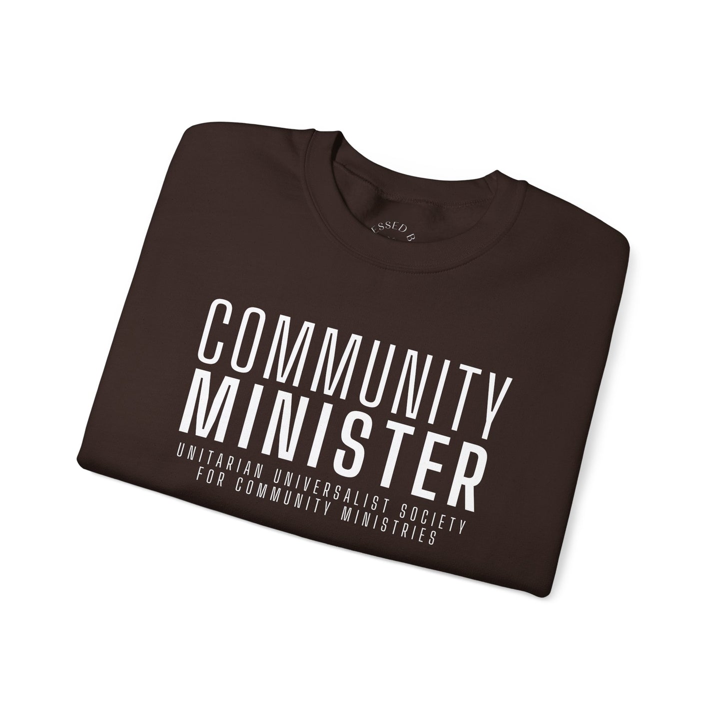 UUSCM x Blessed Bee Community Minister Sweatshirt - Profits Benefit UUSCM & the Blessed Bee Mutual Aid Fund