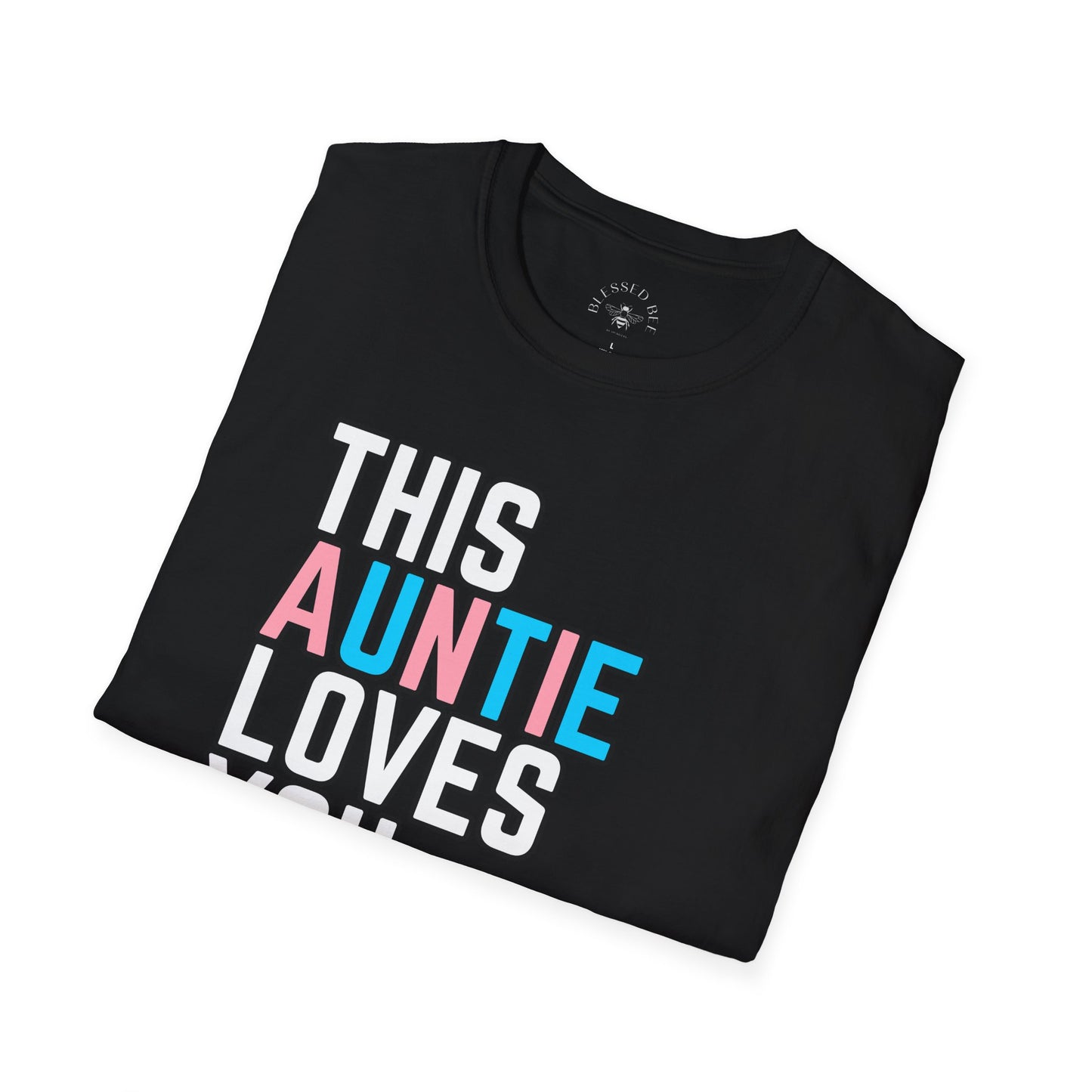 This Auntie Loves You Trans Pride Shirt
