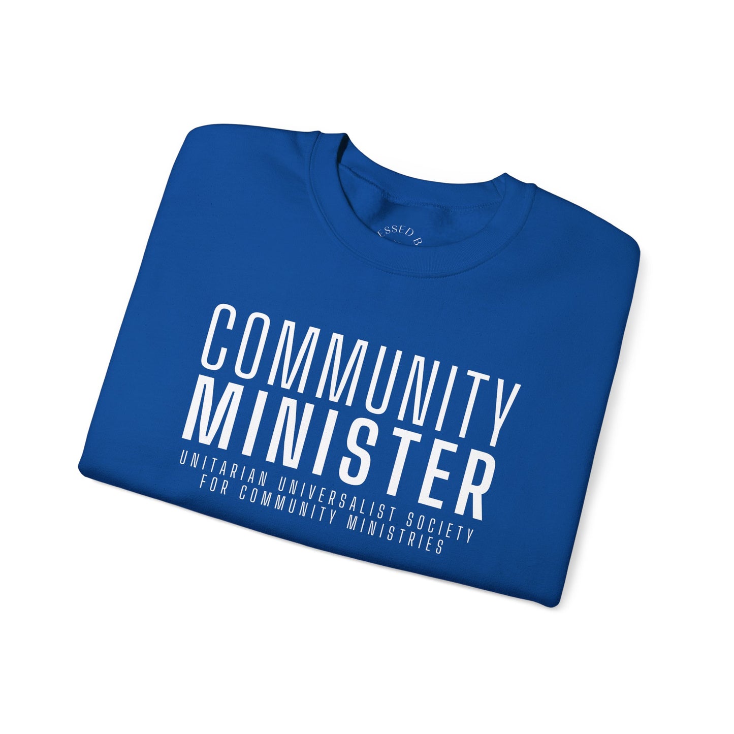 UUSCM x Blessed Bee Community Minister Sweatshirt - Profits Benefit UUSCM & the Blessed Bee Mutual Aid Fund