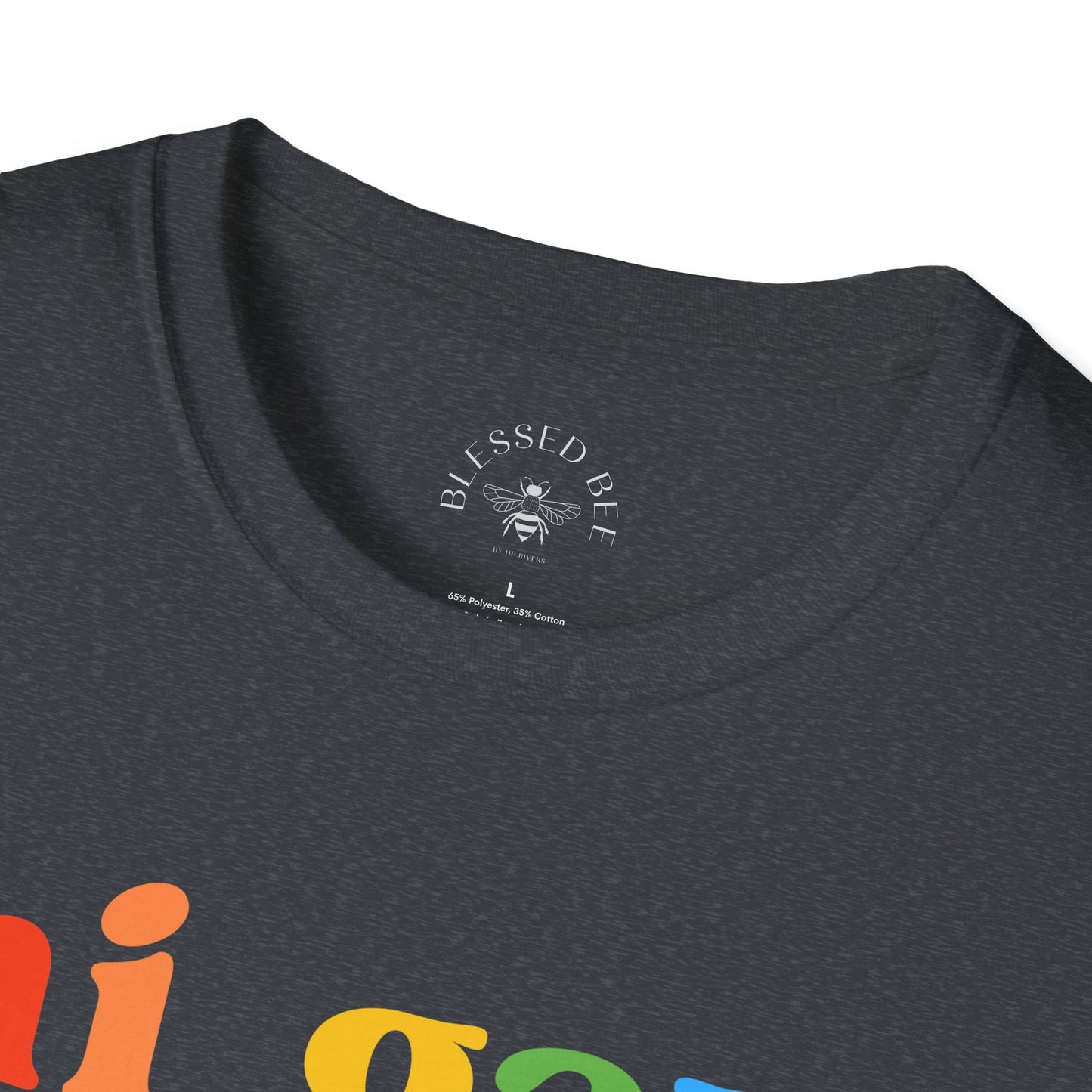 Hi Gay, I'm Mom - T-Shirt - Adult (Front & Back)