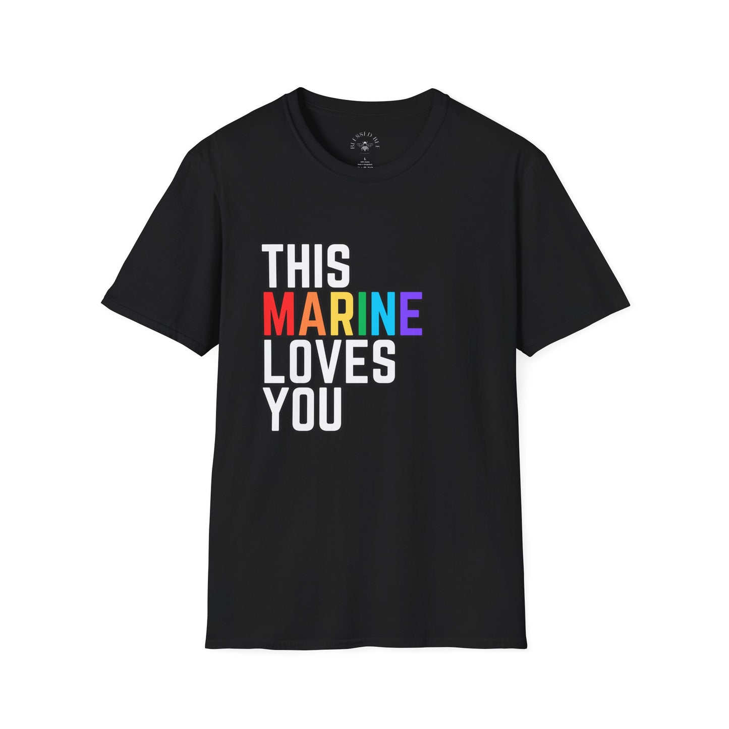 This Marine Loves You Rainbow Pride Shirt