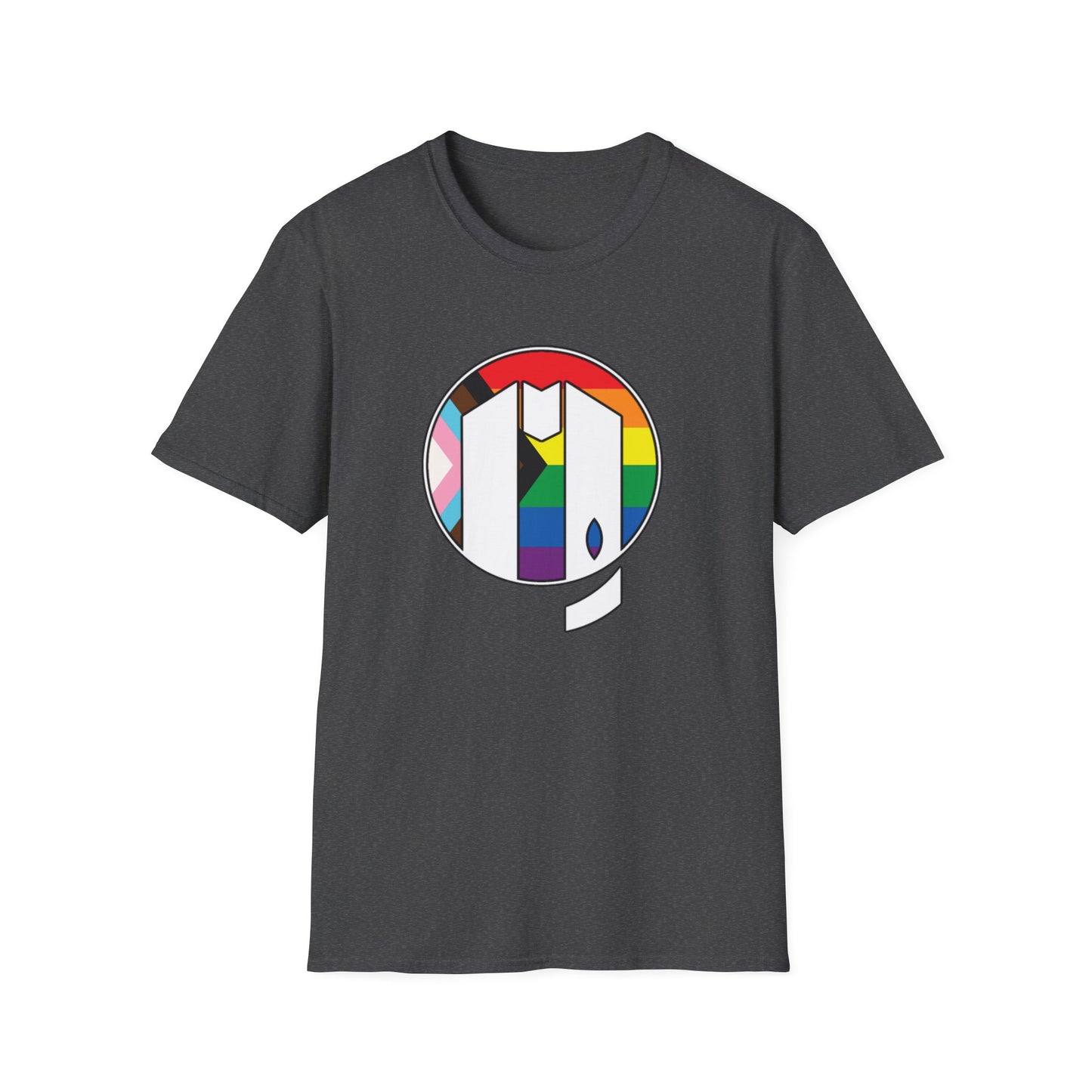 Rainbow Unitarian Universalist Ministers' Association UUMA Logo - Unisex Softstyle T-Shirt
