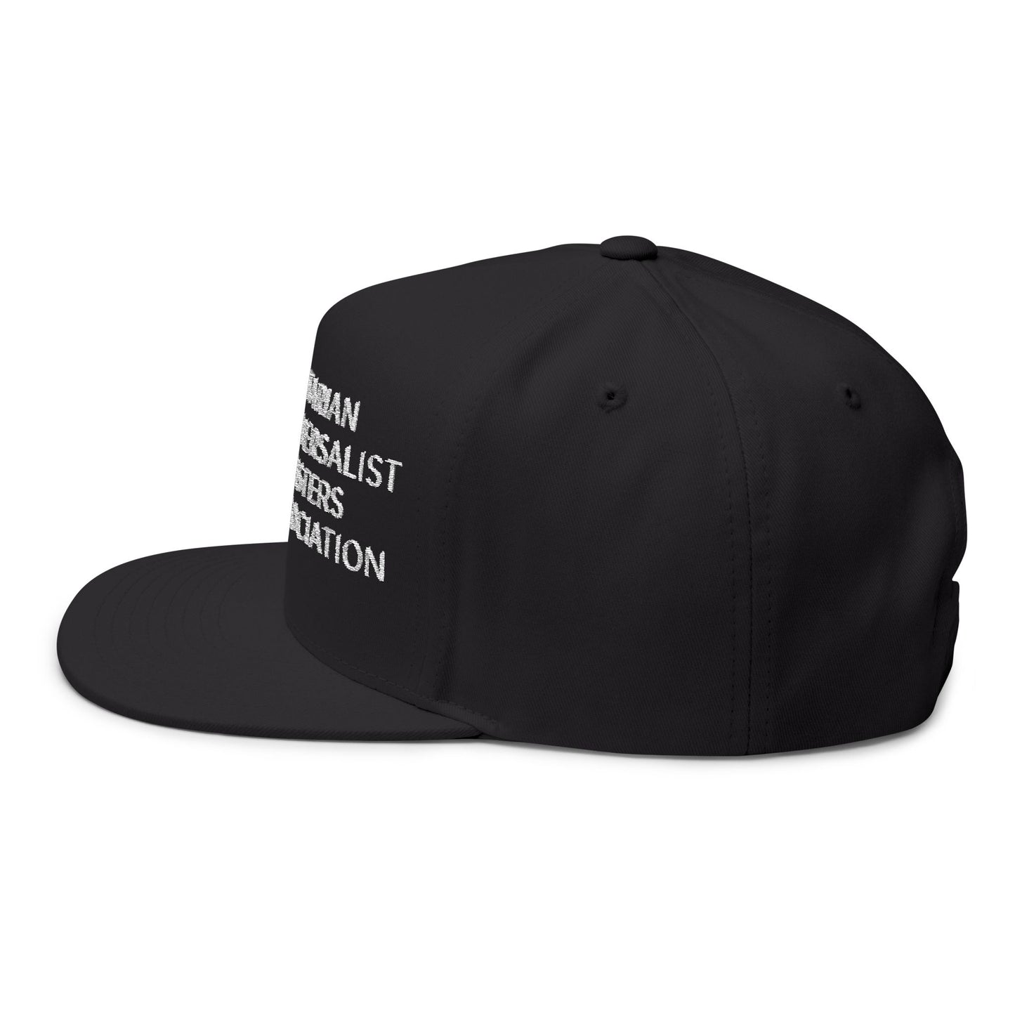 UUMA Logo Flat Bill Cap (Embroidery)