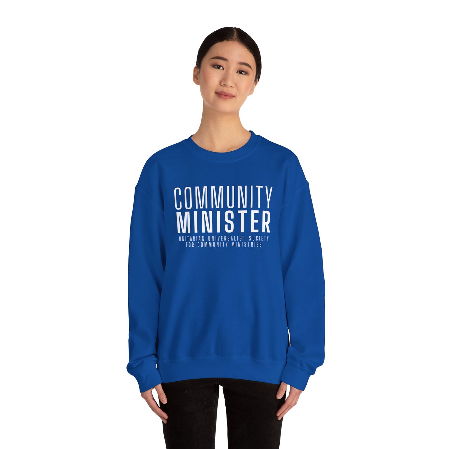UUSCM x Blessed Bee Community Minister Sweatshirt - Profits Benefit UUSCM & the Blessed Bee Mutual Aid Fund