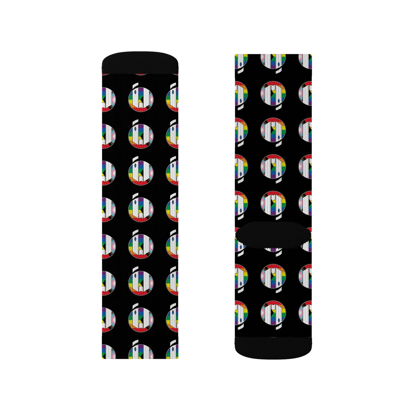 UUMA Rainbow Logo Socks