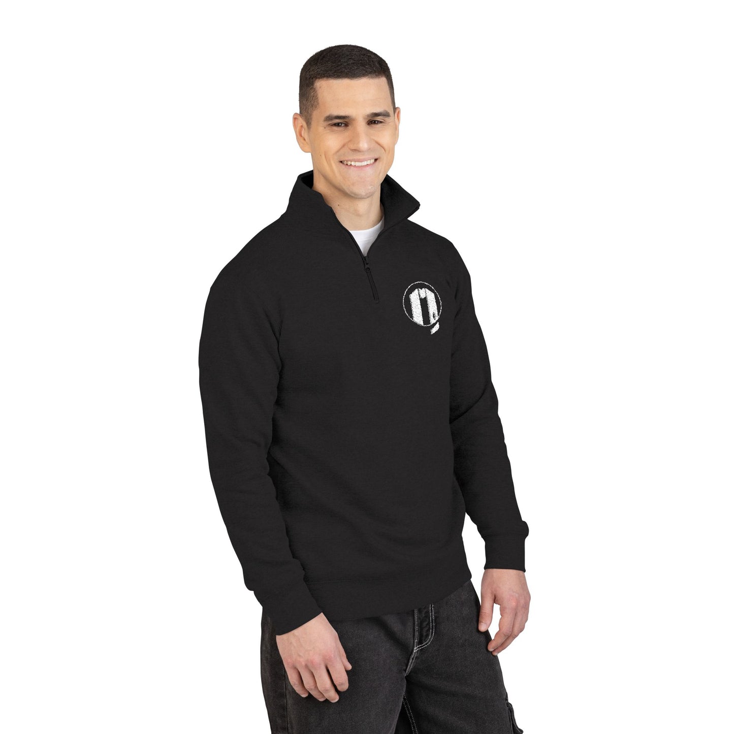 UUMA Logo Unisex Fleece Pullover (Embroidery, Front and Back)