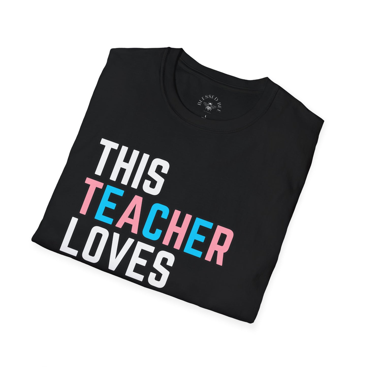 This Teacher Loves You Trans Pride Shirt
