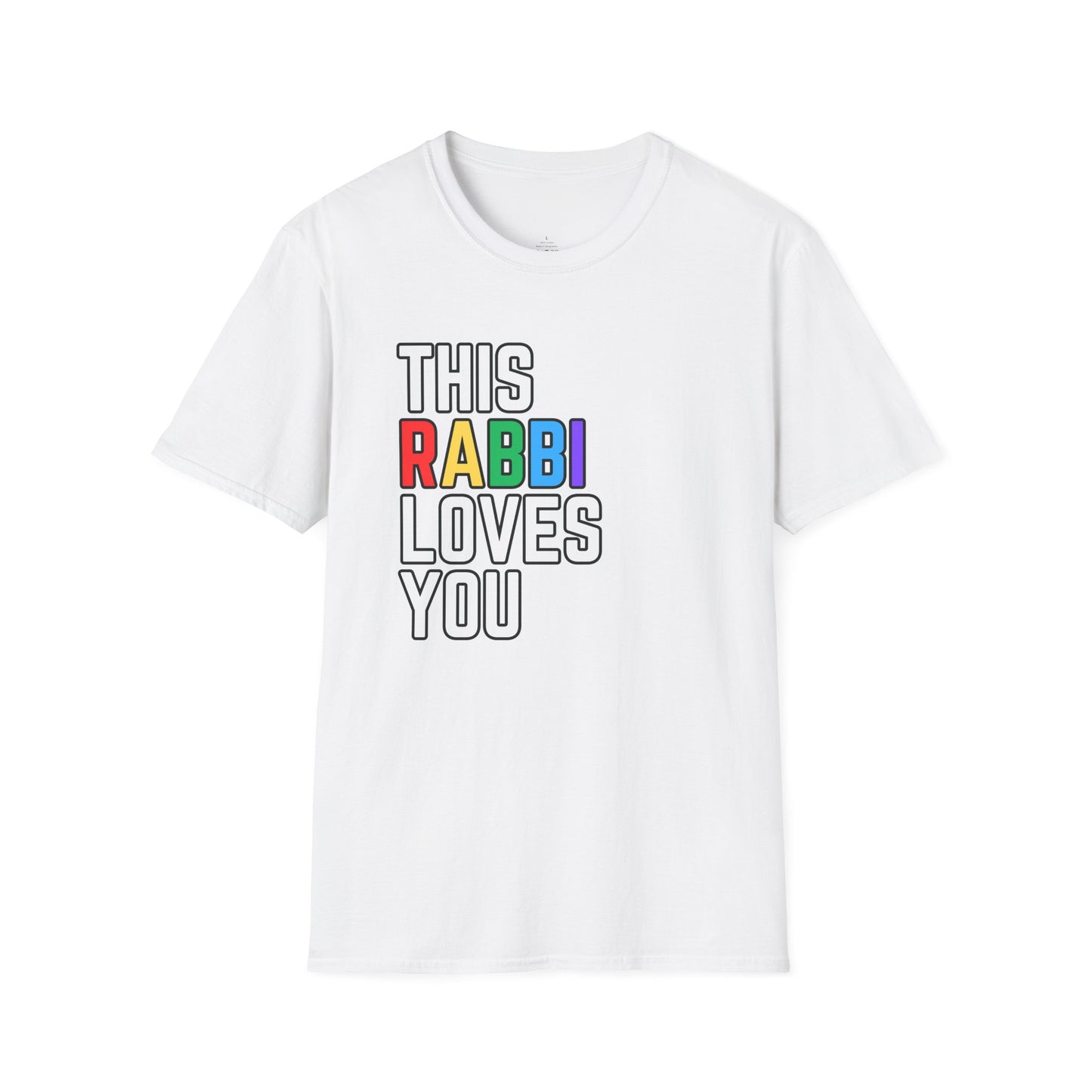 This Rabbi Loves You Rainbow Pride Shirt