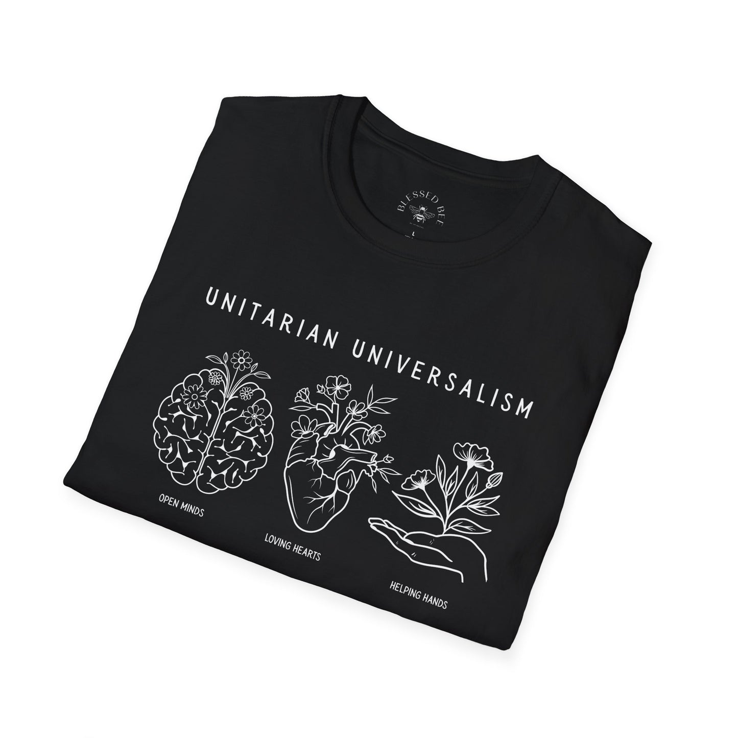 Open Minds, Loving Hearts, Helping Hands T-Shirt