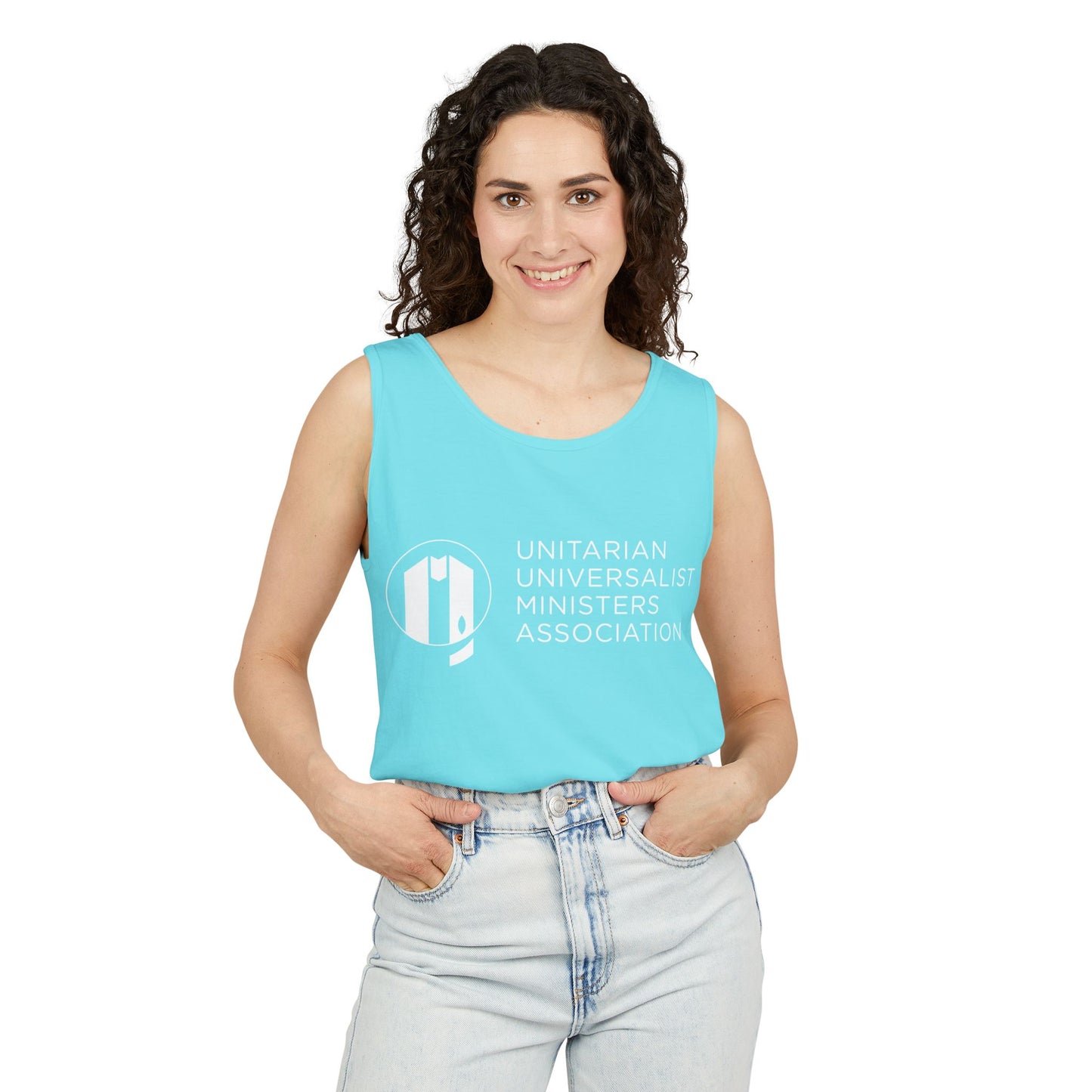 UUMA Logo Unisex Garment-Dyed Tank Top
