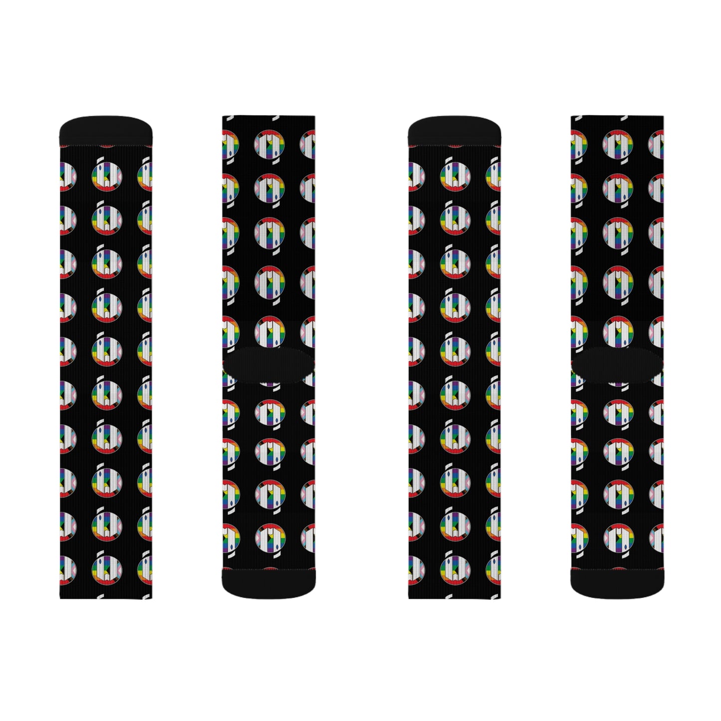 UUMA Rainbow Logo Socks