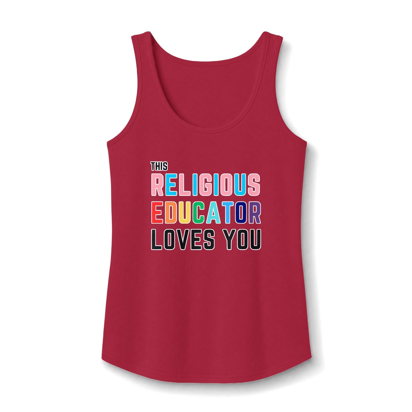 This Religious Educator Loves You Tank Top
