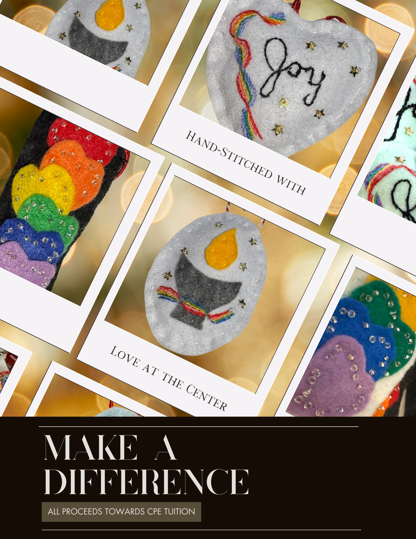 Handmade Ornament - Proceeds Support CPE Tuition for UU Seminarians! (Sliding Scale)