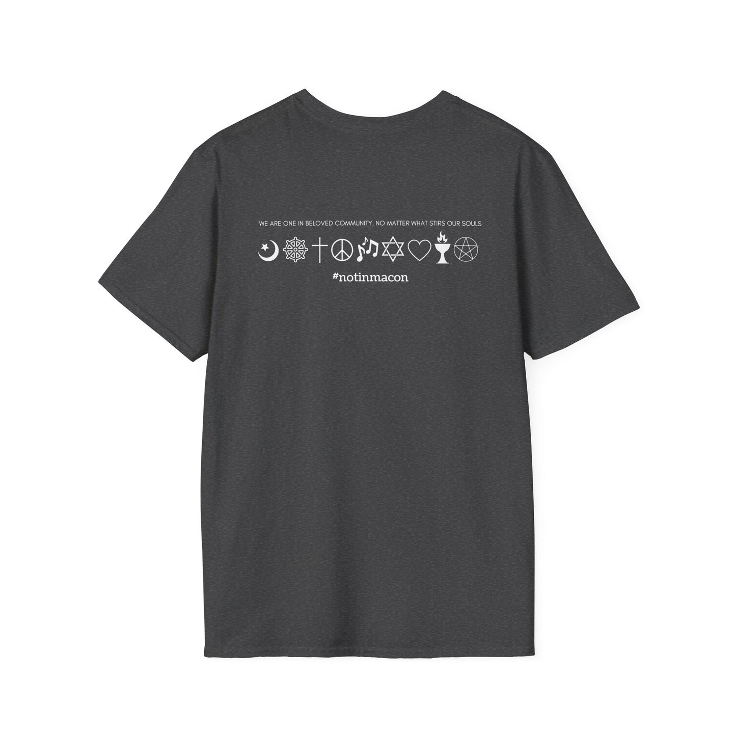 #notinmacon tee - Front & Back