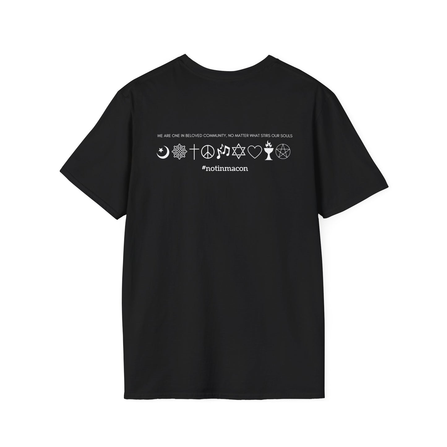 #notinmacon tee - Front & Back