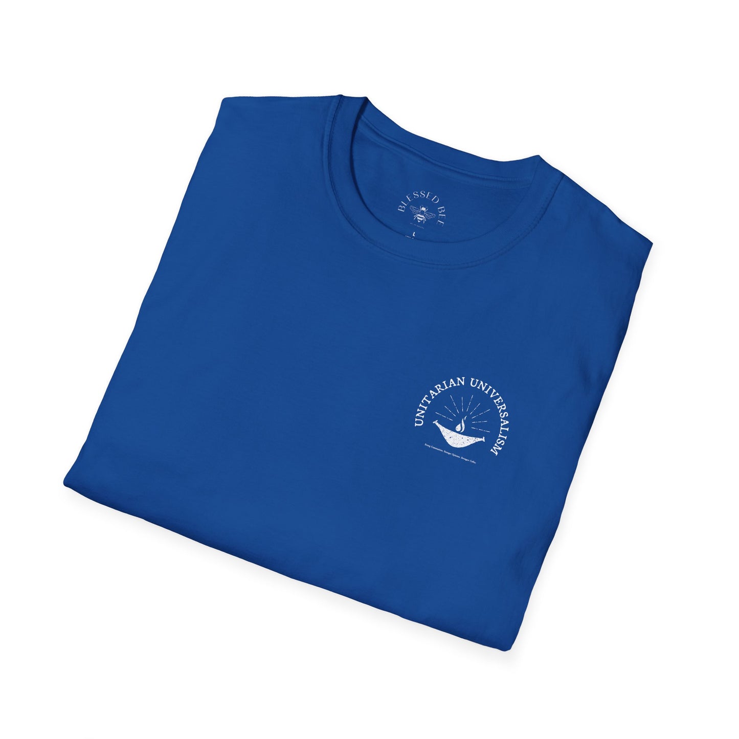 "Strong Communities. Stronger Opinions. Strongest Coffee." UUHS T-Shirt (Front & Back)