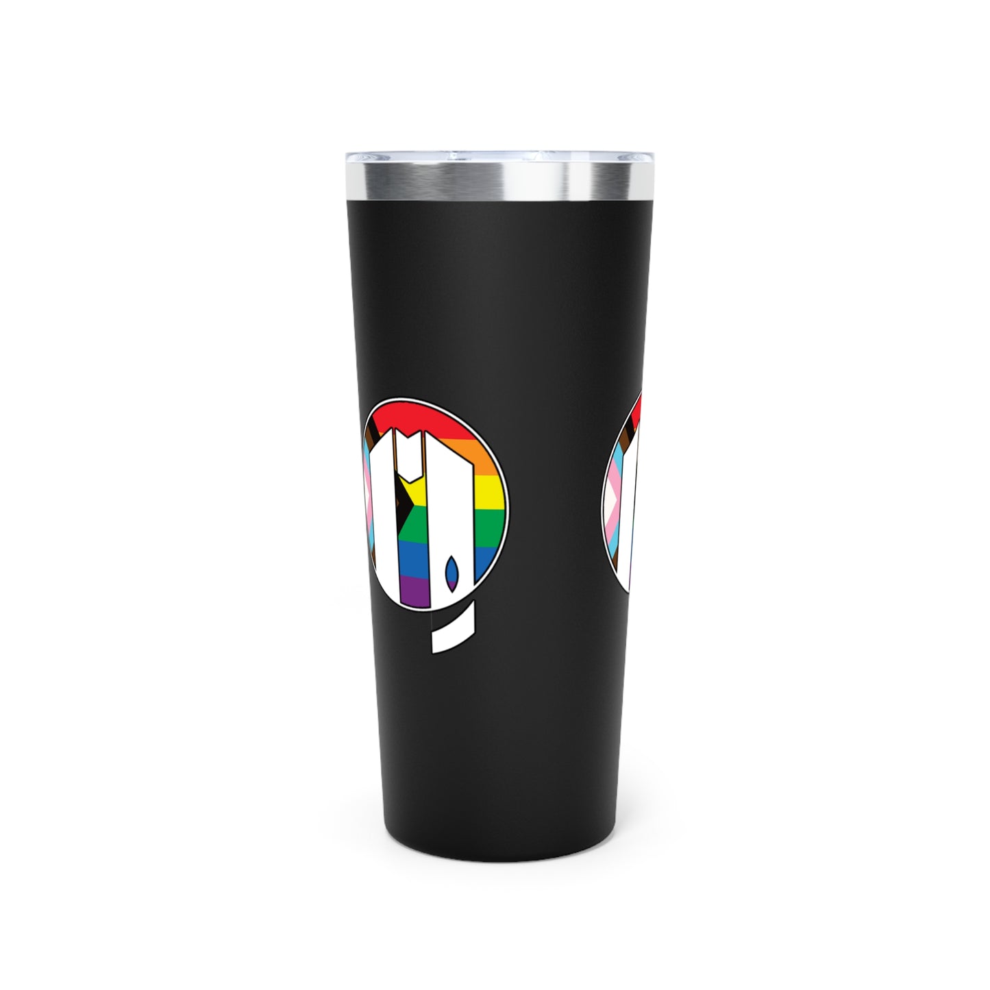 UUMA Rainbow Logo Copper Vacuum Insulated Tumbler, 22oz