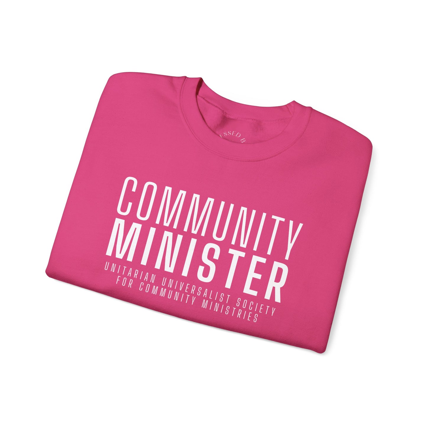 UUSCM x Blessed Bee Community Minister Sweatshirt - Profits Benefit UUSCM & the Blessed Bee Mutual Aid Fund