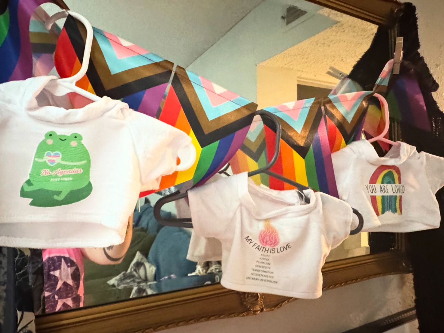 Teddy Bear T-Shirt - Price Includes Shipping, Personalized Note & Sticker