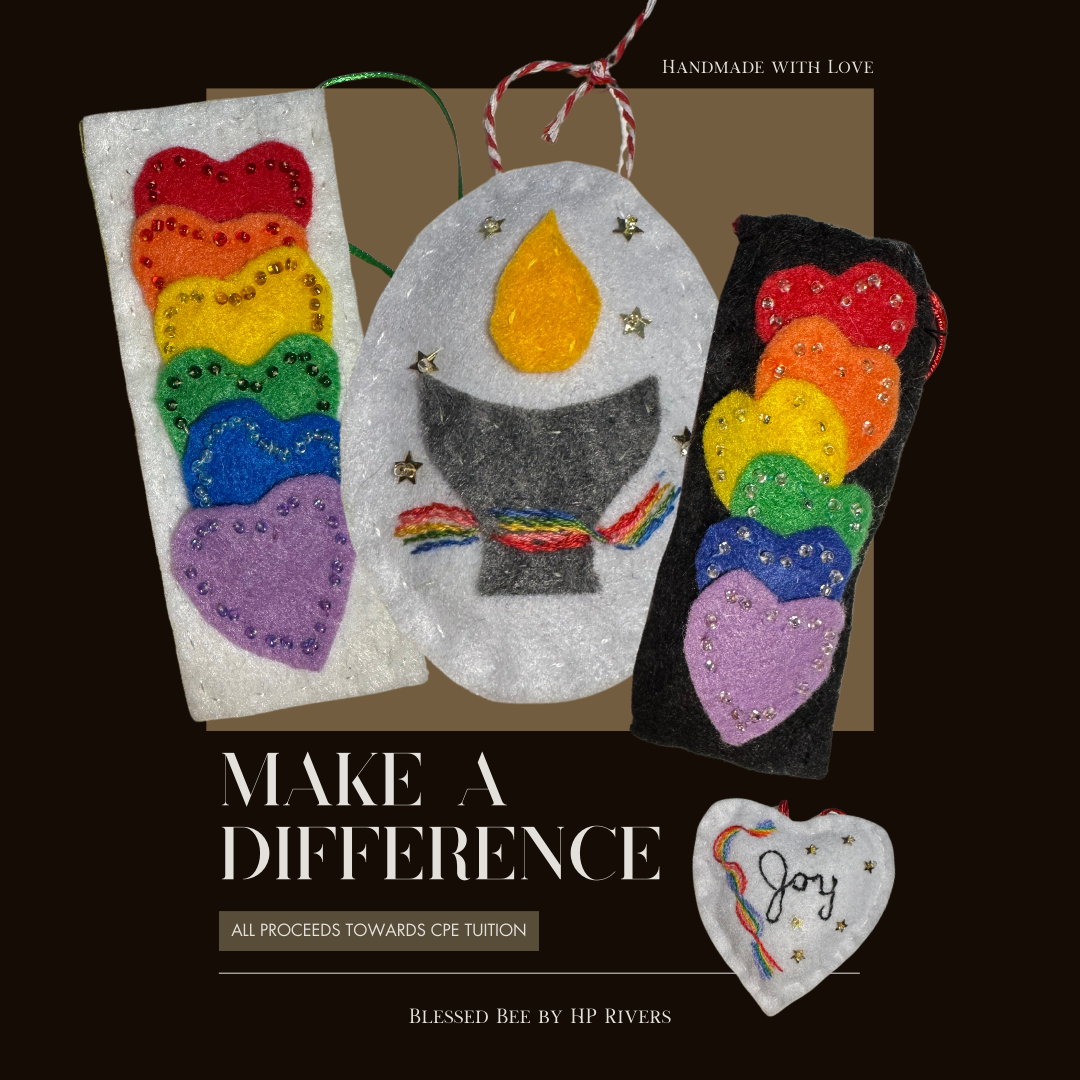 Handmade Ornament - Proceeds Support CPE Tuition for UU Seminarians! (Sliding Scale)
